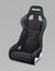 Recaro Profi XL Seat - Black Velour/Black Velour - 070.86.UU11-01.