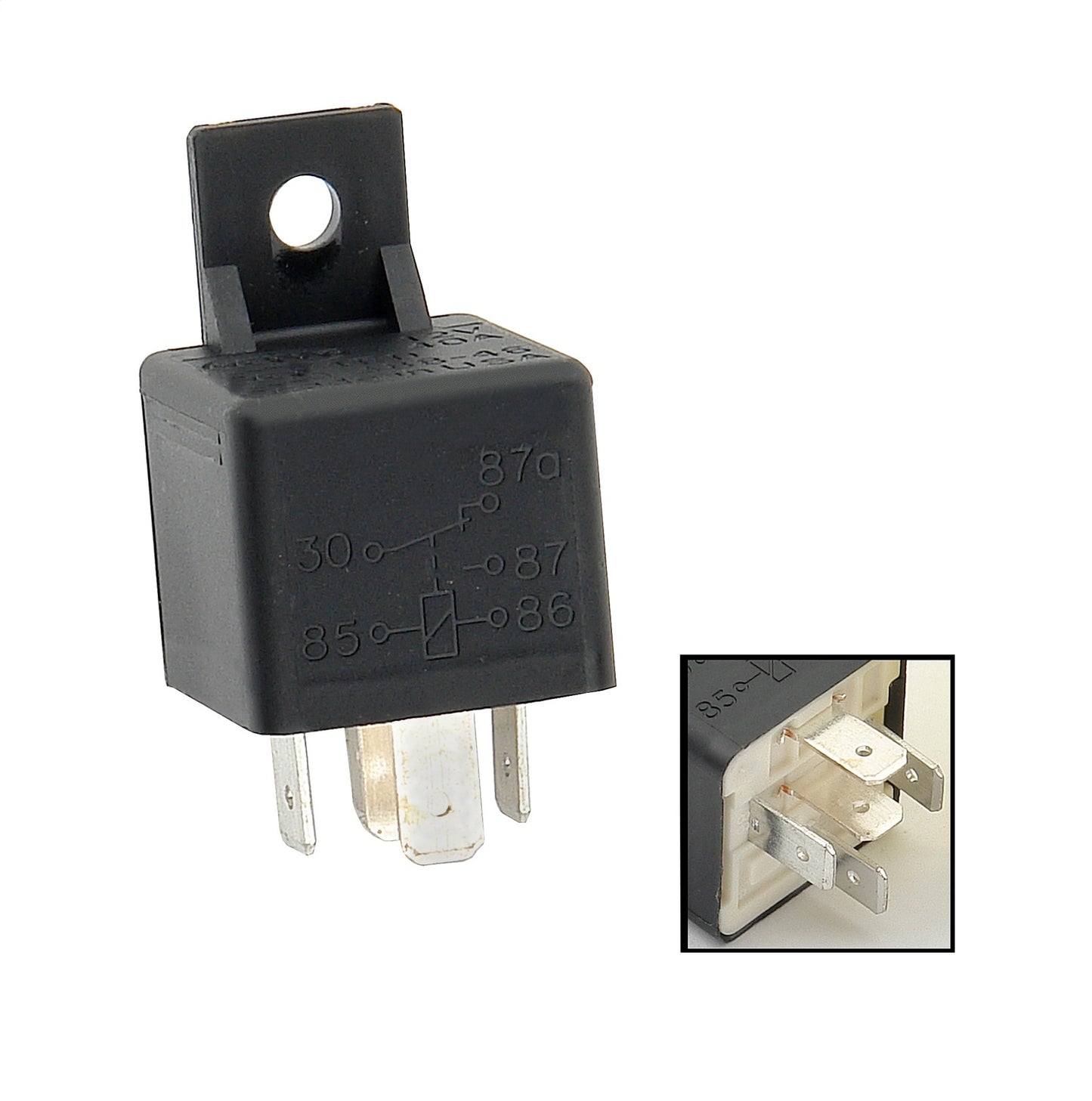 ACCEL Relay; Motorcycle Starter Relay; Bosch Style; Fits Harley Davidson; 5 Prong; - 40116