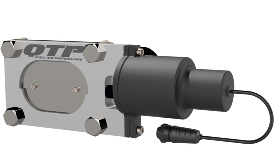 QTP Bolt-On QTEC Low Profile Oval Electric Cutout Valve - QTEC33.