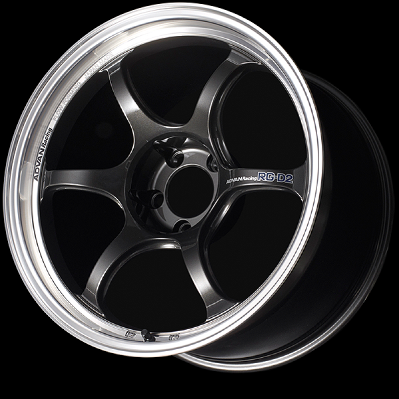 Advan RG-D2 18x9.5 +40mm 5-100 Machining & Black Gun Metallic - YAT8J40DMBG