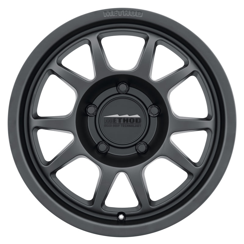 Set of 4: Method MR702 17x8.5 0mm Offset 5x150 110.5mm CB Matte Black - MR70278558500
