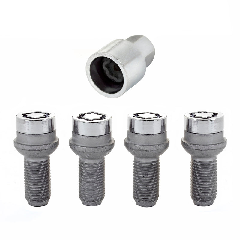 McGard Wheel Lock Bolt Set - 4pk. (Radius Seat) M14X1.5 - 28174