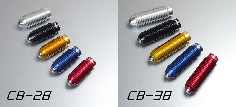 Project Kics 12x1.50 38mm Compression Bolt Set - Black (20 - WCB381K.