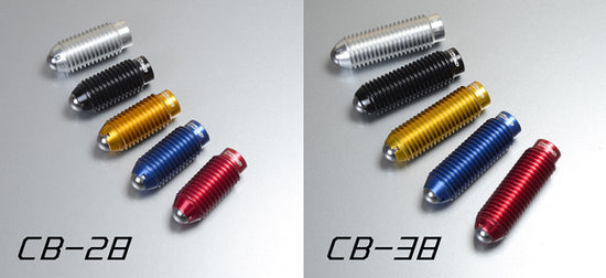 Project Kics 12x1.50 38mm Compression Bolt Set - Black (20 - WCB381K.