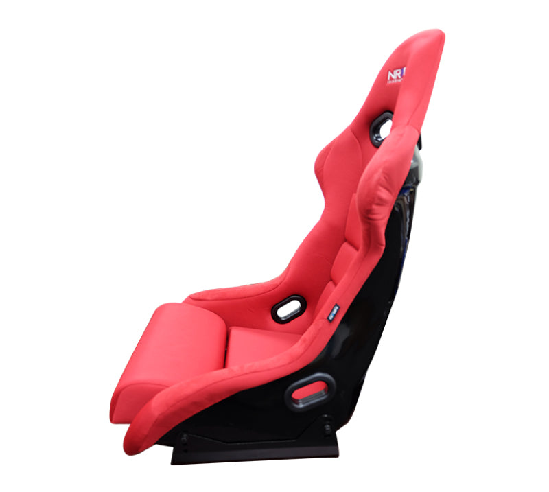 NRG FRP Bucket Seat (Red Cloth) - Large - FRP-300RD.