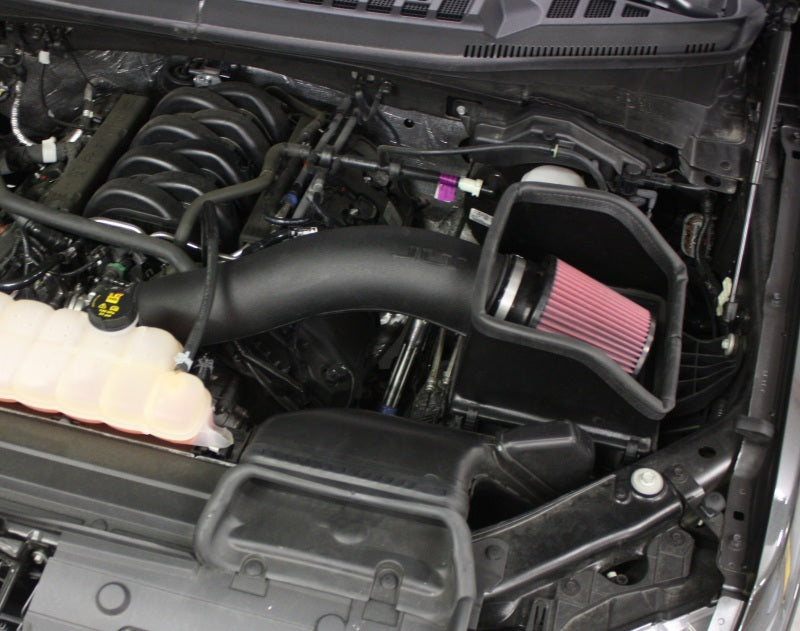 JLT 15-19 Ford F-150 5.0L Black Textured Cold Air Intake - CAI-F15050-15