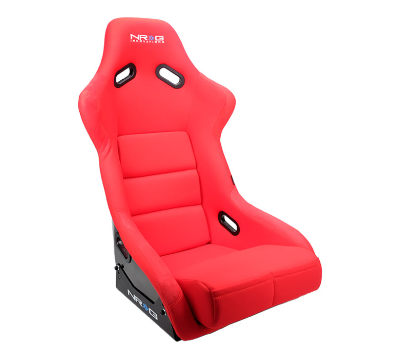NRG FRP Bucket Seat (Red Cloth) - Large - FRP-300RD.