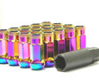 Wheel Mate Muteki SR48 Open End Lug Nuts - Red - 32905R.