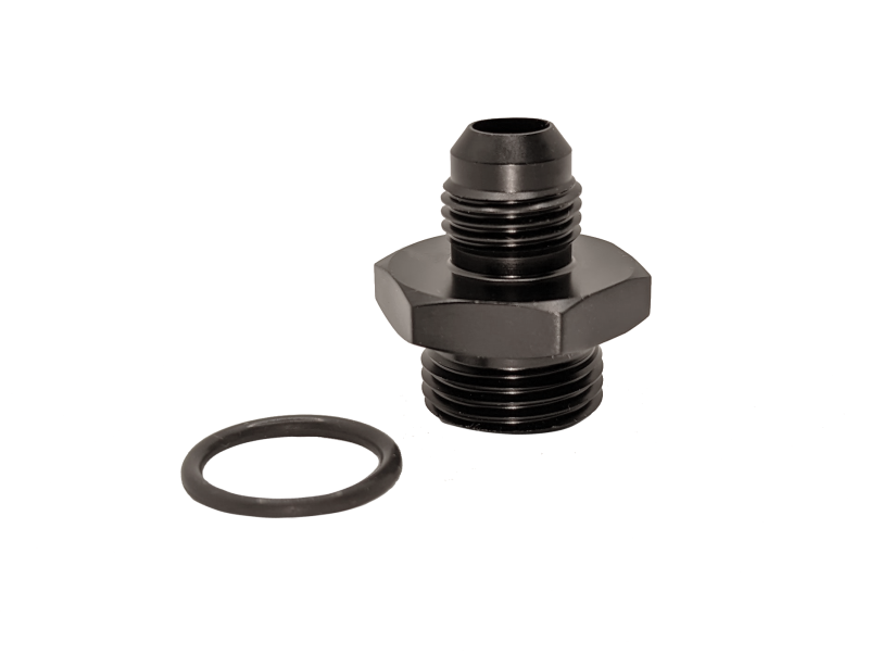 Fuelab Reducer Port Fitting -8AN ORB to -6AN 37 Flare - 72201