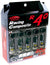 Project Kics 12x1.25 R40 Lug Nuts - Black (20 Pcs) - KRC03K.