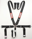 RaceQuip Black SFI CAMLOCK 5pt PD Lap Seat Belt - 741001.