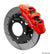 Wilwood AERO6 Front Truck Kit 14.25in Red 2008-2015 Toyota Land - 140-15473-R.