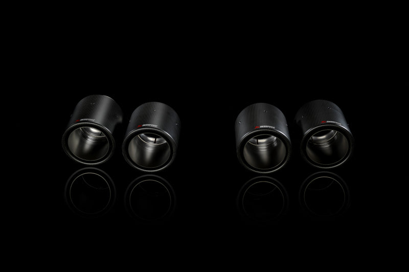 Akrapovic 11-17 BMW M5 (F10) Tail Pipe Set (Carbon) - TP-CT/10