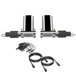 QTP Bolt-On QTEC Dual Low Profile Oval Electric Cutout Valves - QTEC66.