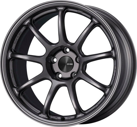 Enkei PF09 18x9 5x114.3 42mm Offset 75mm Bore Dark Silver - 540-890-6542DS.