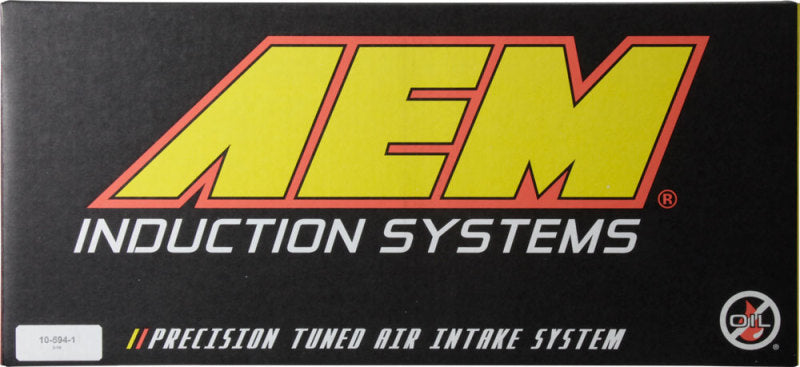 AEM 09-10 Dodge Challenger/Charger 3.5L Polished Cold Air Intake - 21-696P