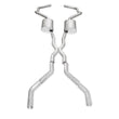 Stainless Works Chevy Camaro 1967-69 Exhaust 3in Stainless with X-Pipe - CA67693CS.