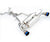 Invidia 14+ Infiniti Q50 Gemini w/ Rolled Titanium Tips Cat-Back - HS14IQ5GID.