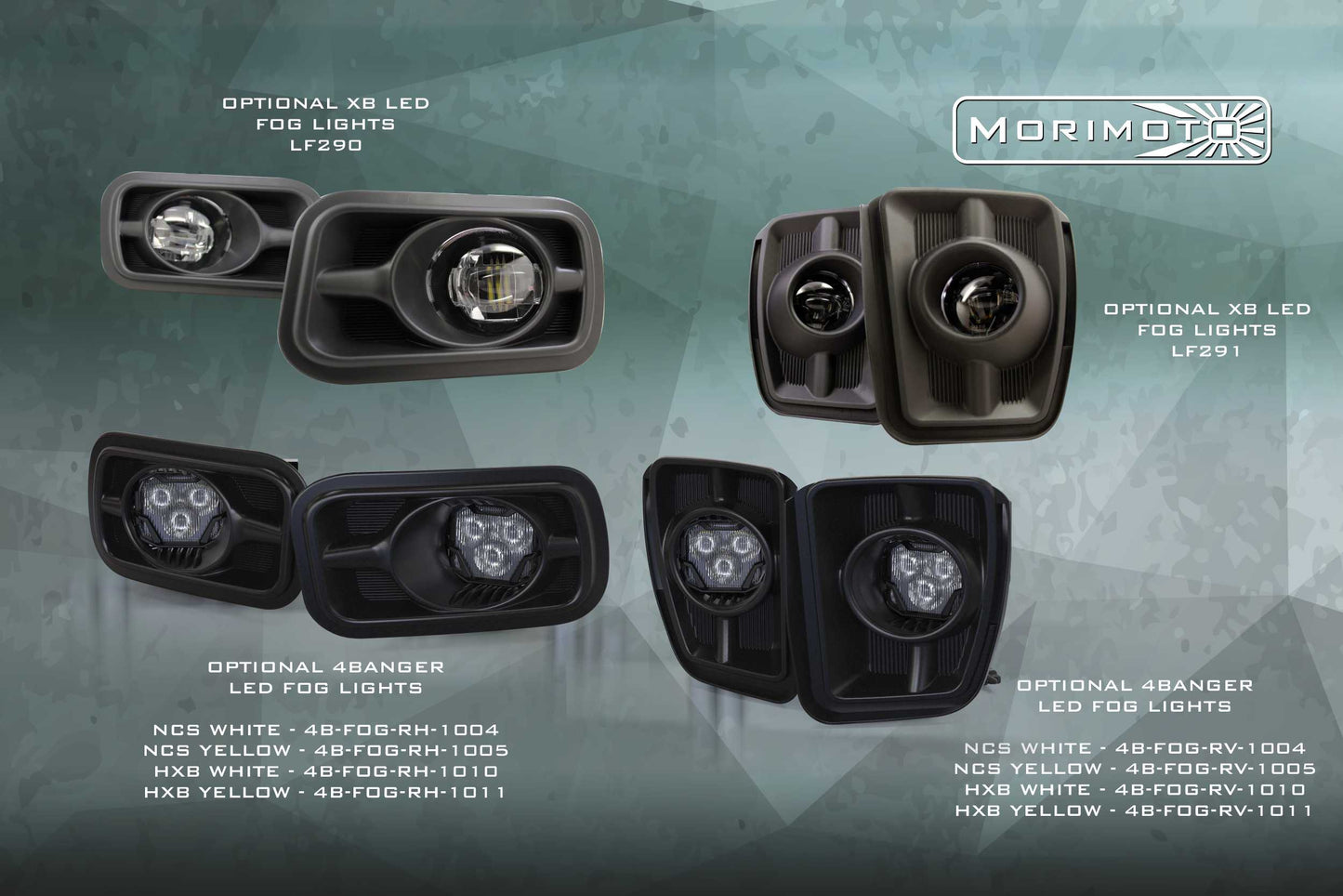XB LED Headlights: Dodge Ram - LF520-A-ASM