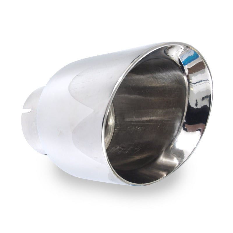 Stainless Works Conical Double Wall Slash Cut Exhaust Tip - - 798300.