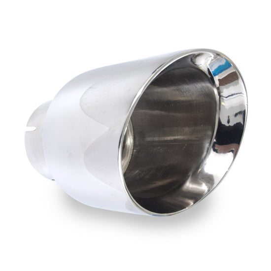 Stainless Works Conical Double Wall Slash Cut Exhaust Tip - - 798300.