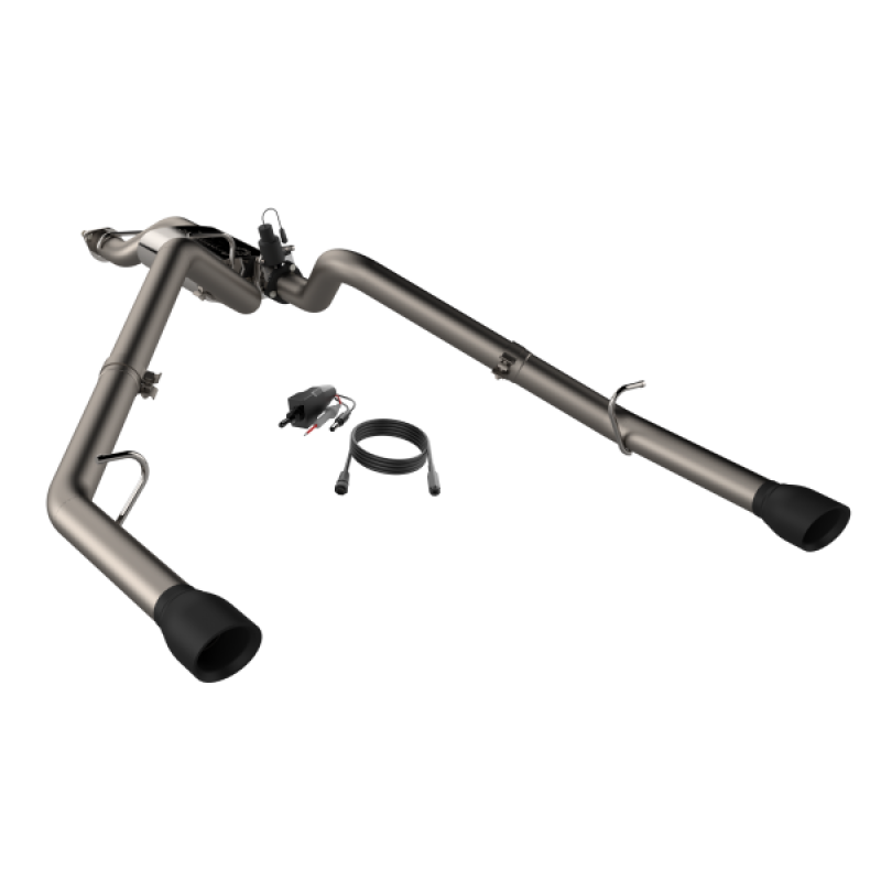 QTP 19-20 Ram 1500 304SS Screamer Cat-Back Exhaust Rear Split - 420019B.