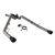 QTP 19-20 Ram 1500 304SS Screamer Cat-Back Exhaust Rear Split - 420019B.