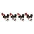 Injector Dynamics 1340cc Injectors - 48mm Length - 11mm Red - 1300.48.11.F20.4.