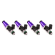 Injector Dynamics ID1050X Injectors 14mm (Purple) Top (Set of 4) - 1050.60.14.14.4.