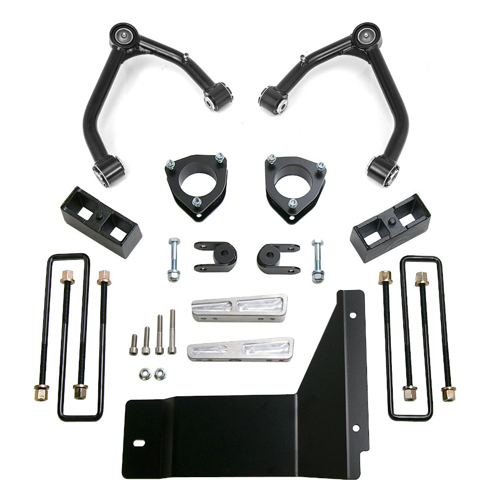 Readylift - 2007-13 CHEV/GMC 1500 4'' Front with 1.75'' Rear SST Lift Kit - Cast Steel UCA - 69-3485
