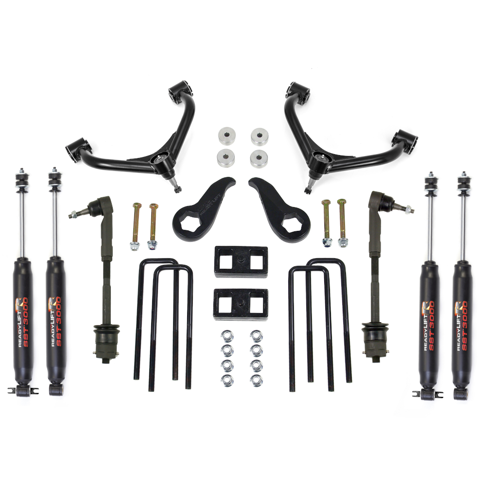 Readylift - 2011-18 CHEV/GMC 2500/3500HD 3.5'' Front with 2.0'' Rear SST Lift Kit - 69-3522