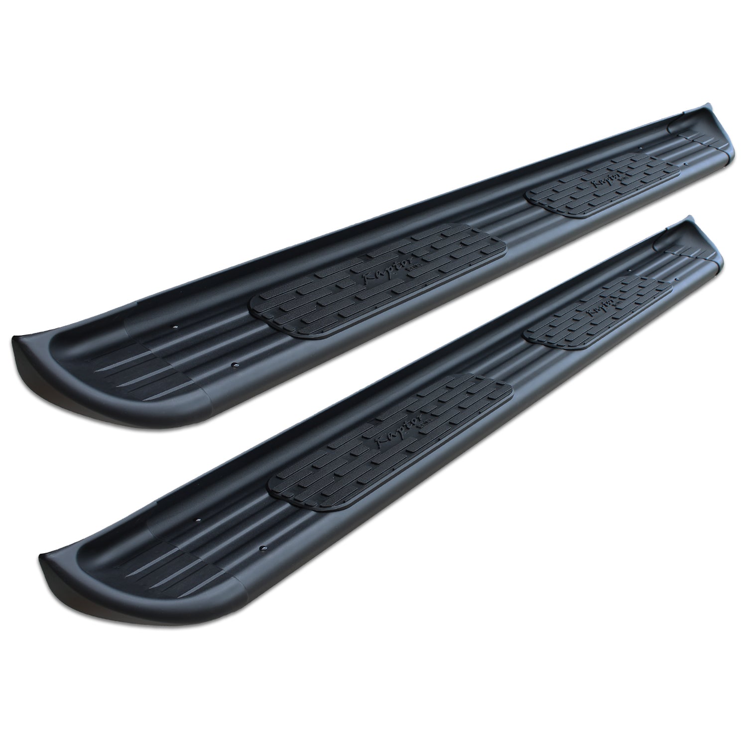 Raptor Series Raptor Series 7 In Ssr Running Boards Black Textured Stainless Steel 1301 0039bt 8677