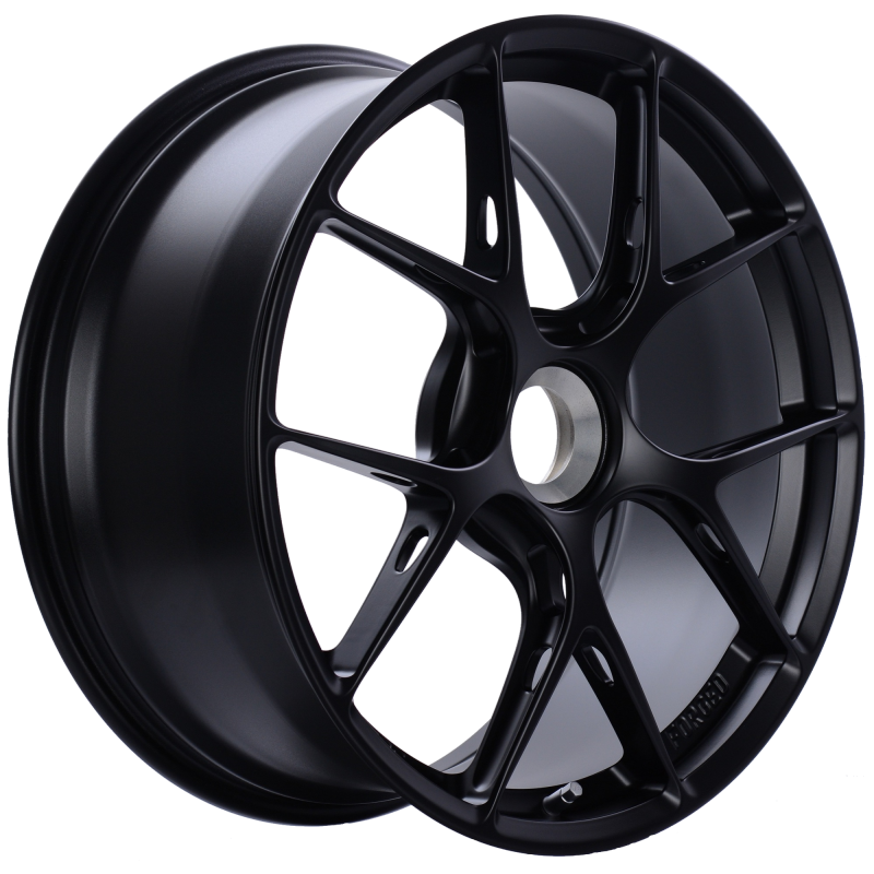 BBS FI-R 20x9.5 Center Lock ET50 CB84 Satin Black Wheel - FI142BS.