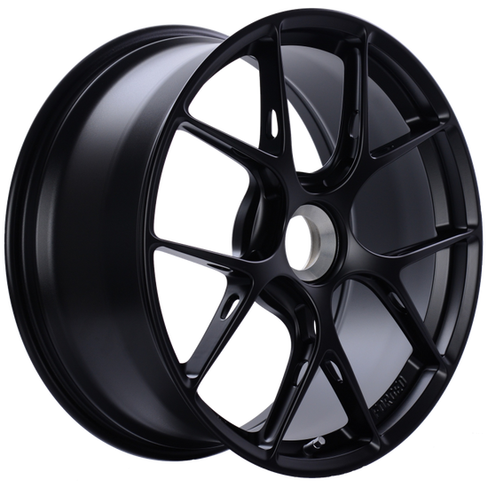 BBS FI-R 20x9.5 Center Lock ET50 CB84 Satin Black Wheel - FI142BS.