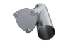 QTP 2.5in Weld-On QTEC Exhaust Cutout Y-Pipe - 10250.