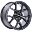 BBS SR 18x8 5x100 ET36 Satin Grey Wheel -70mm PFS/Clip - SR042SG.