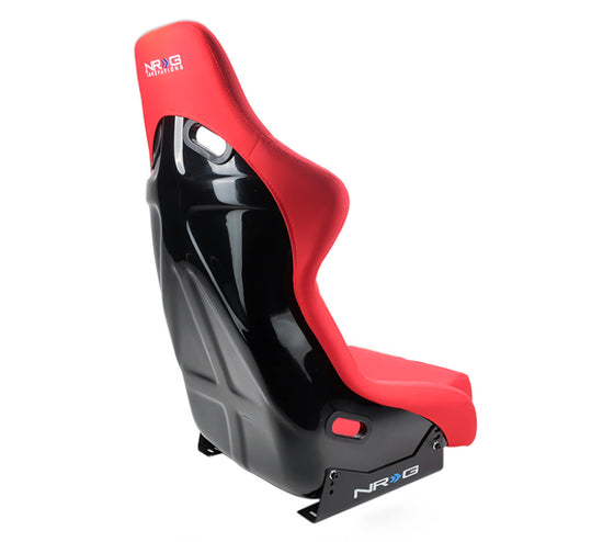 NRG FRP Bucket Seat (Red Cloth) - Large - FRP-300RD.