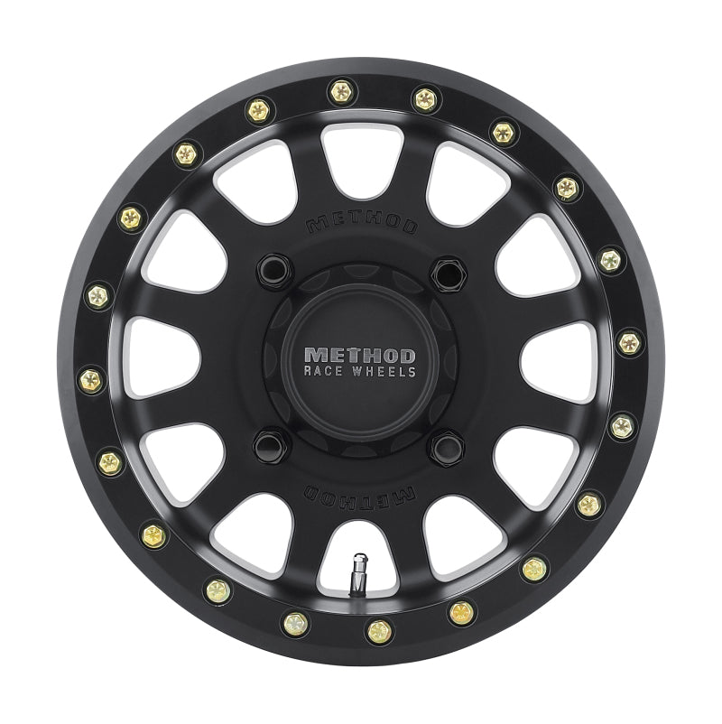Set of 4: Method MR401 UTV Beadlock 15x7 4+3/+13mm Offset 4x156 132mm CB - MR40157046543B