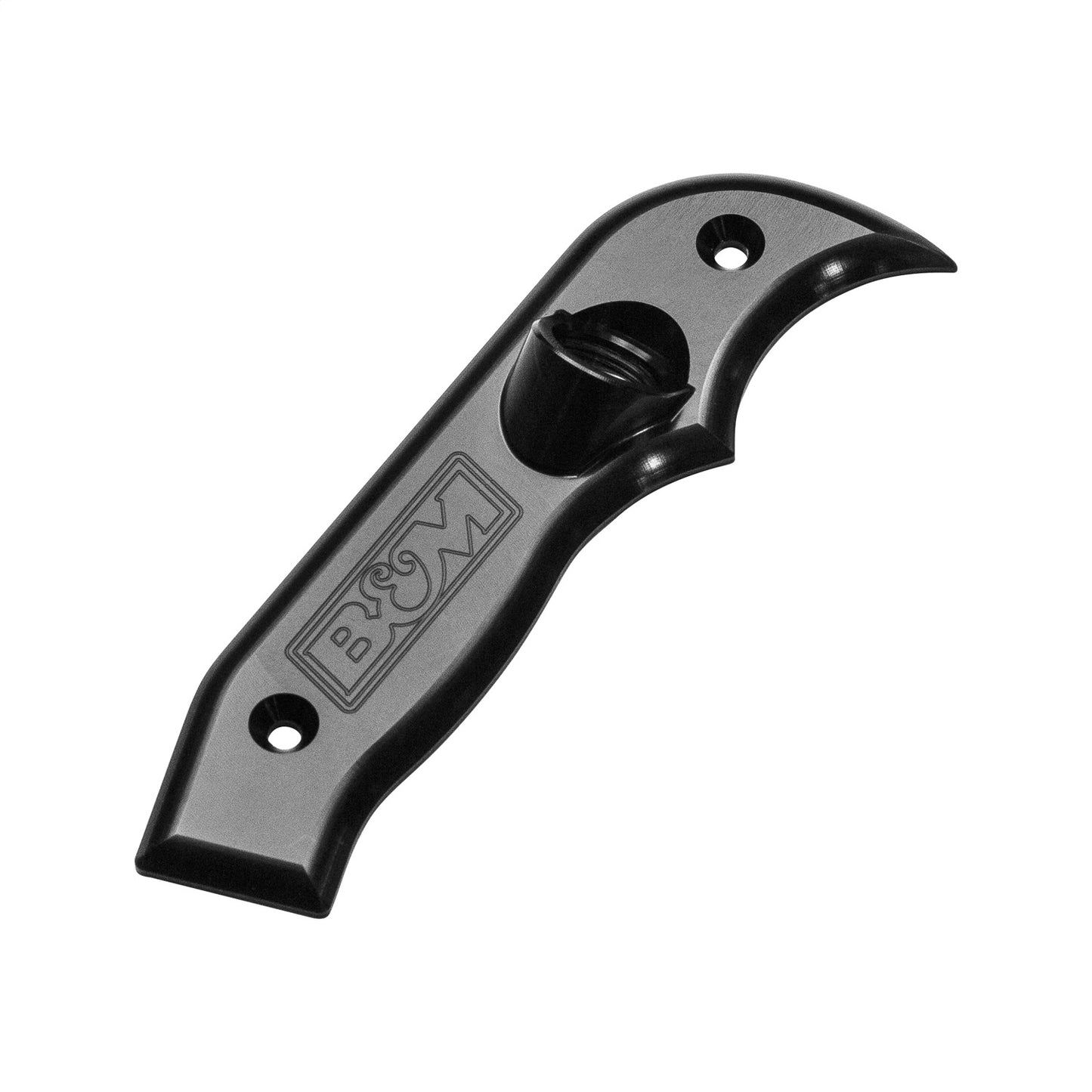 Magnum Grip Side Plate; 12 Volt Button; Incl. Mounting Hardware; Black; - 81078