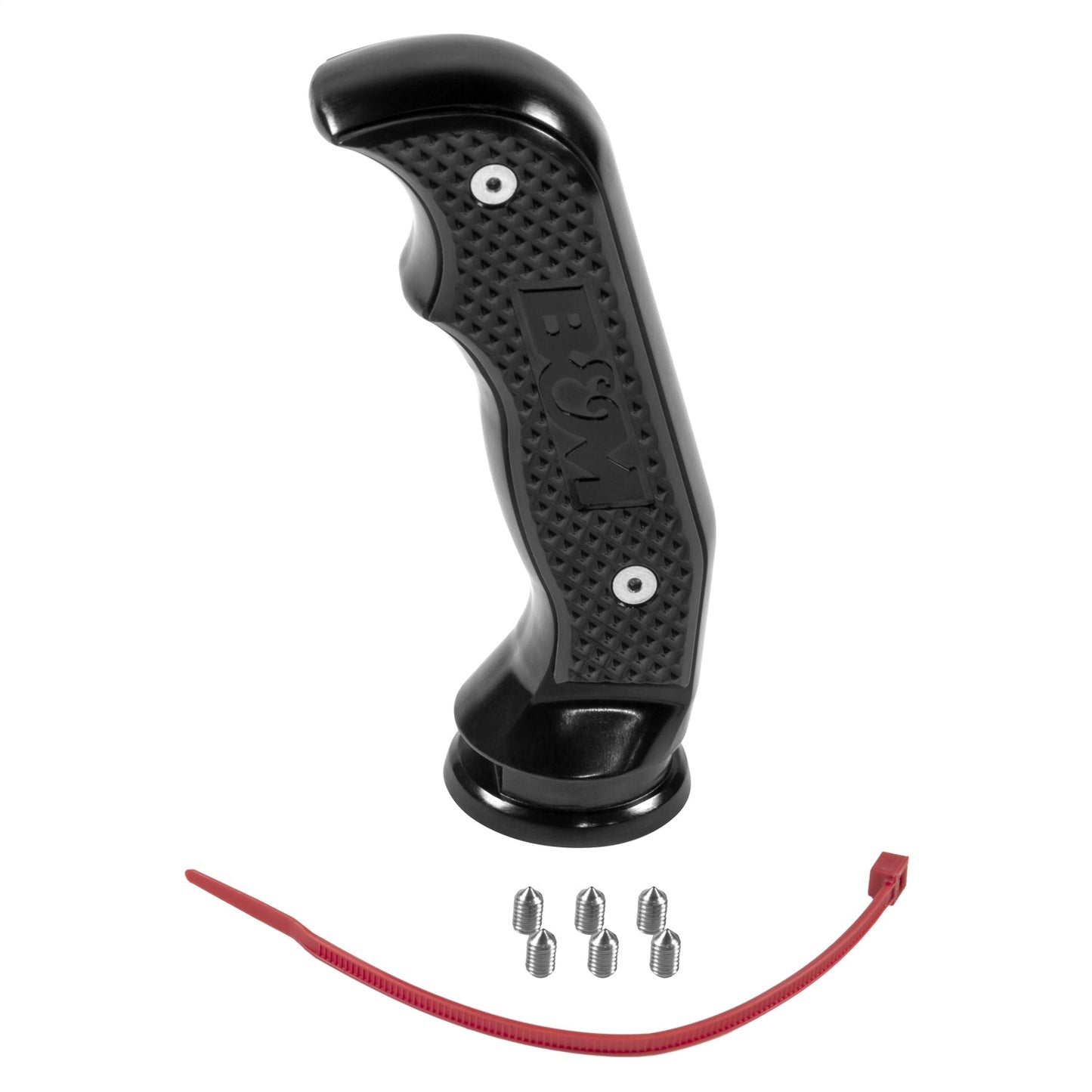 Magnum Grip Shift Handle; Billet Aluminum; Incl. Hardware; Black Anodized; - 81099