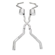 Stainless Works Chevy Camaro 1967-69 Exhaust 3in Stainless with X-Pipe - CA67693CS.