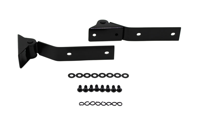Kentrol 87-95 Jeep Wrangler YJ Tailgate Hinge Pair - Powdercoat - 50442