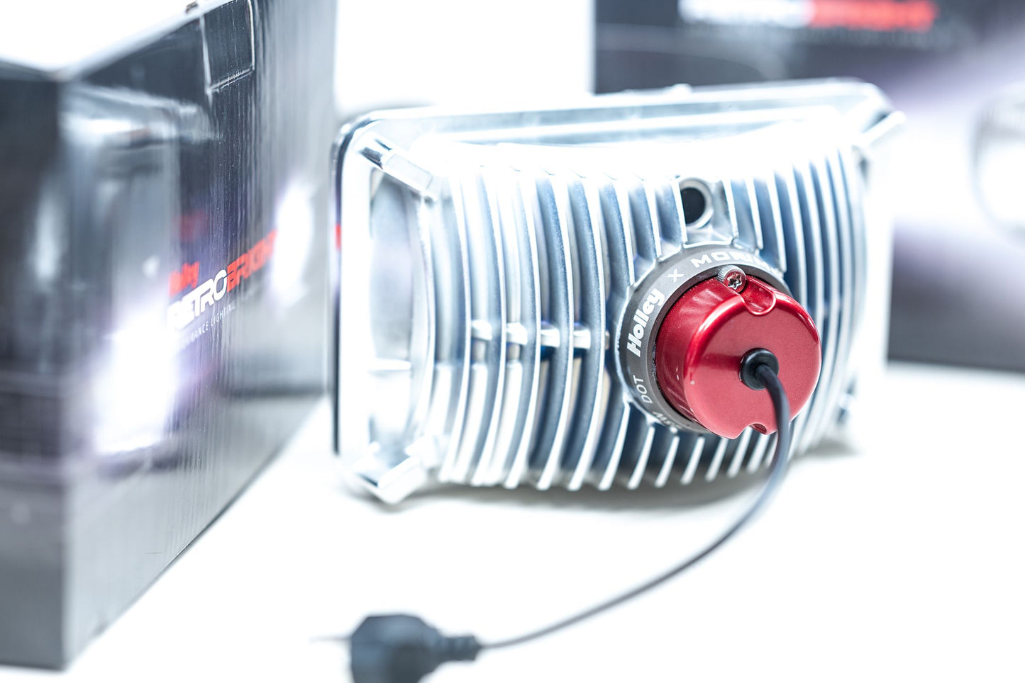 Holley RetroBright Headlight: Classic White (4x6" Rectangle) - LFRB120
