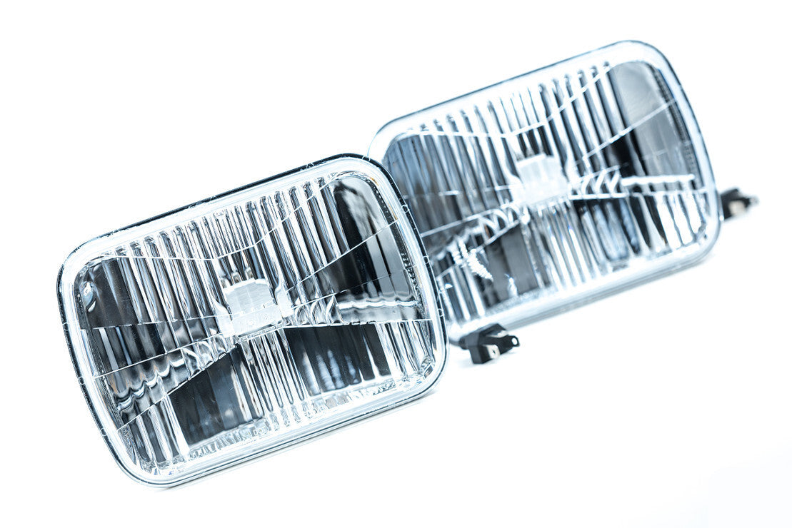 Holley RetroBright Headlight: Modern White (5x7" Rectangle) - LFRB150