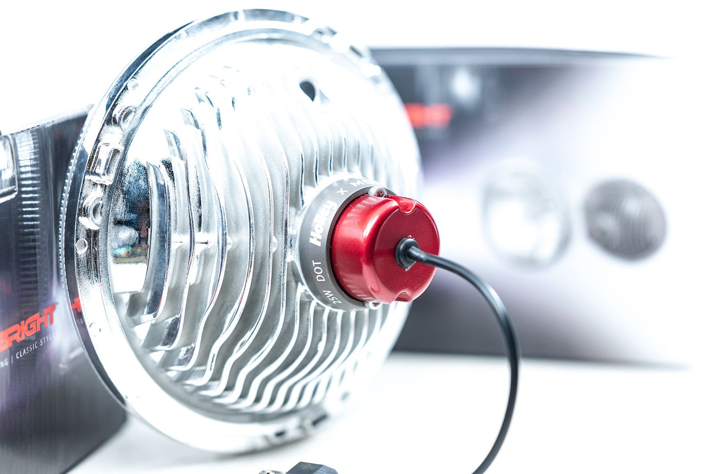 Holley RetroBright Headlight: Classic White (5.75" Round) - LFRB125