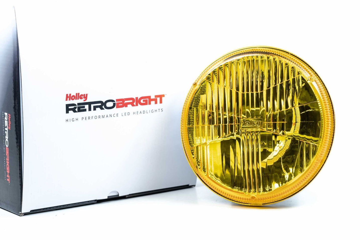 Holley RetroBright Headlight: Modern White (7" Round) - LFRB155