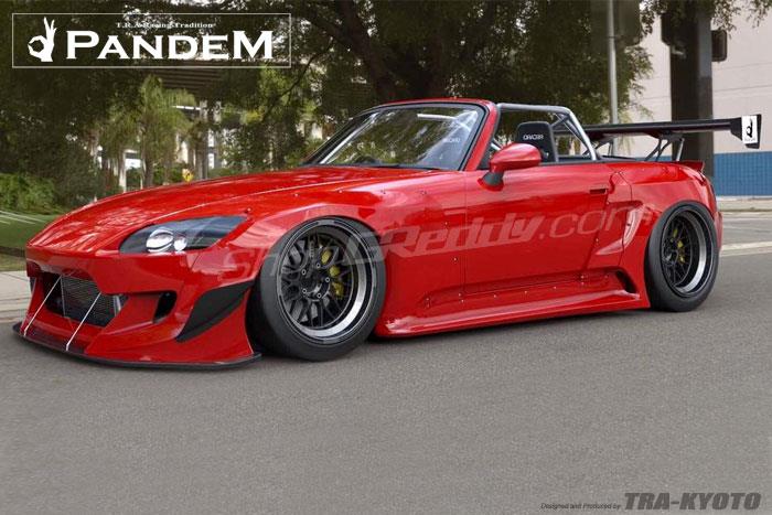 00-09 Honda S2000 Pandem Rocket Bunny Side Skirts - 17050214 - 17050214.