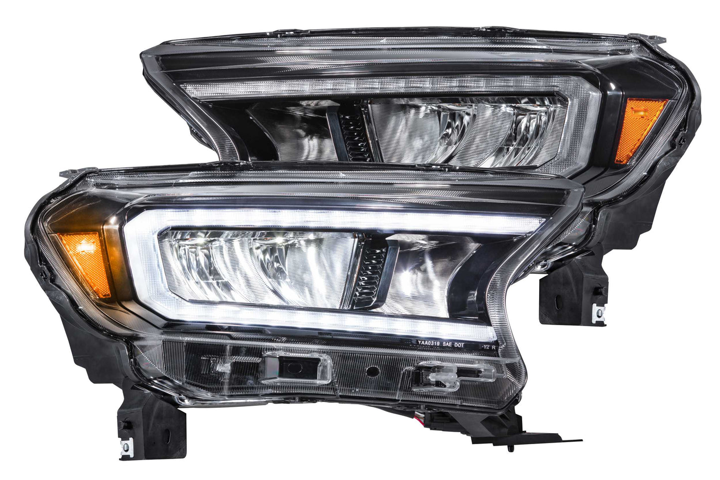 Carbide LED Headlights: Ford Ranger (19-21) (Reflector LED / Pair) - GTR.HL05
