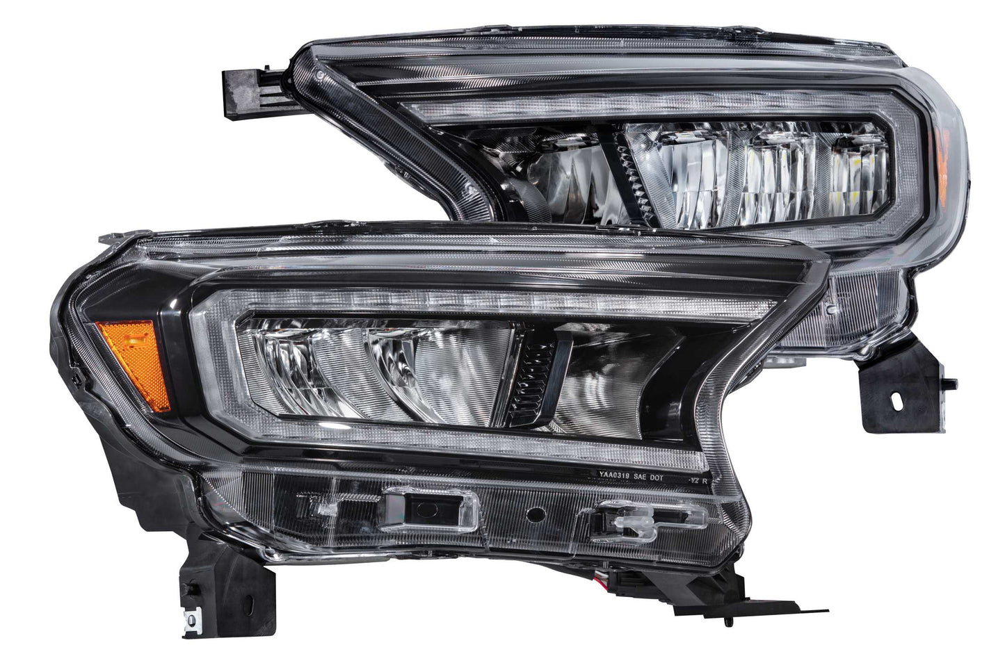 Carbide LED Headlights: Ford Ranger (19-21) (Reflector LED / Pair) - GTR.HL05