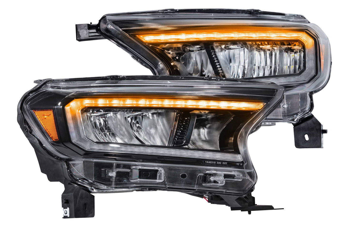 Carbide LED Headlights: Ford Ranger (19-21) (Reflector LED / Pair) - GTR.HL05